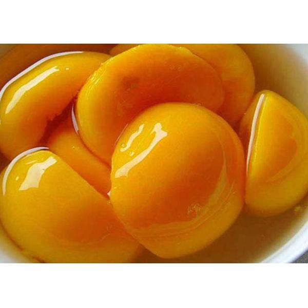 FDA Certified Canned Yellow Peach Halves Fresh Canned Fruit For Different markets