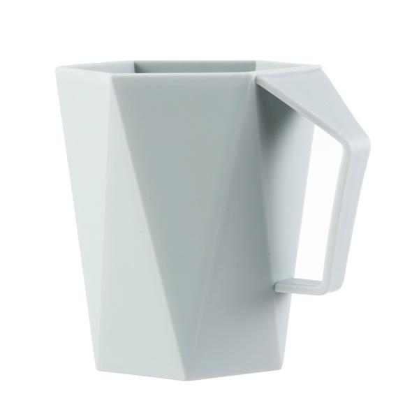 Simple Style Bathroom Gargle Cups Geometric Pattern For Couples