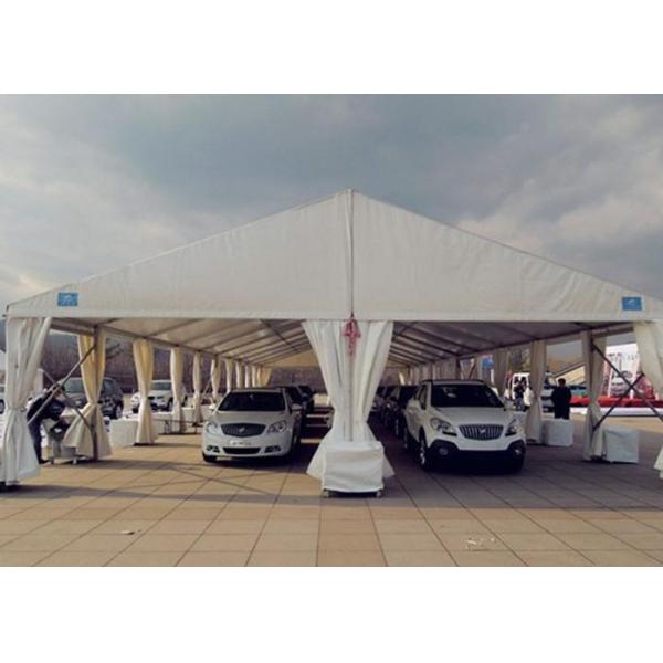 Unique Canton Fair Exhibition Tent / Pvc Coated Polyester Fabric Sports Tent Shelter