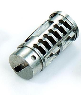 SS Material Cylinder Door Lock Assembly Parts Grounding Tumbled Finish