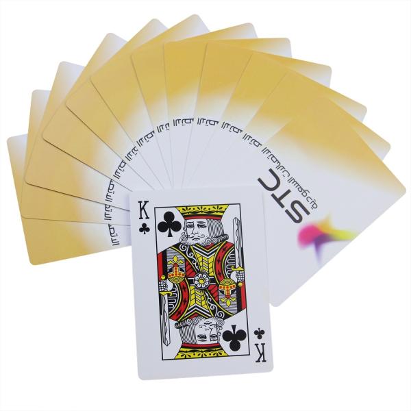 320gsm Waterproof Poker Cards , SGS Casino Playing Cards Film Lamination