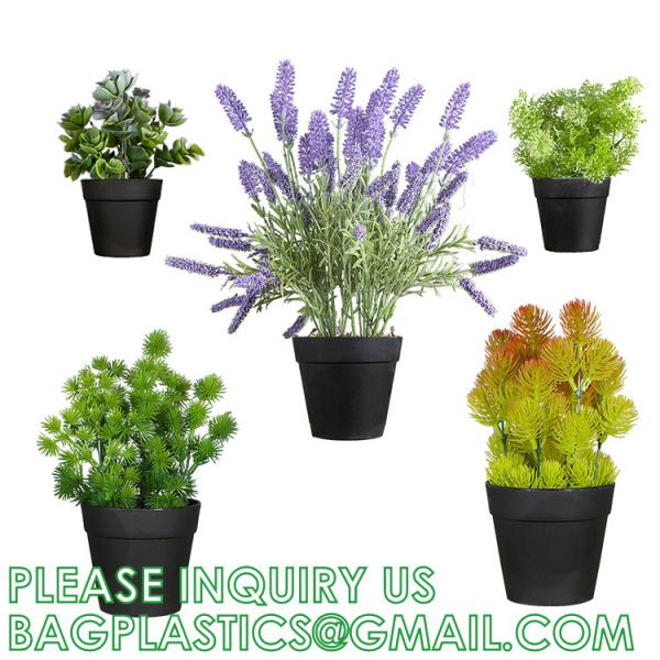 Fake Plants 16 Faux Plants Artificial Potted Plants Indoor for Home Office Farmhouse Kitchen Bathroom Table Shelf