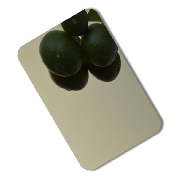 OEM ODM 410 430 Mirror Polished Stainless Steel Plate Colour Sheet 1000mm 301 316L