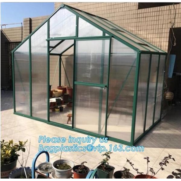Net Garden Tomato Planting Greenhouse Outdoor Balcony Green House,Horticultural 200 Micron 3 Layer Plastic Film Green Ho