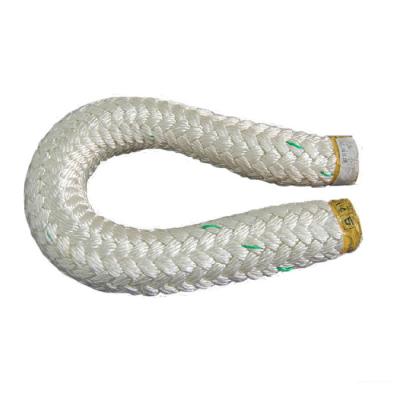 220 Meters Solid Braid Nylon Rope , Three Strand Nylon Dock Lines Free Sample