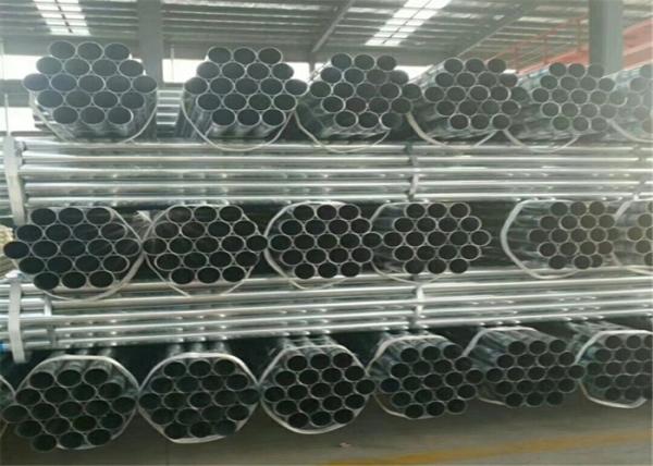 8 Inch Hot Dip Galvanized Tube , Sch 80 Galvanized Steel Pipe Square Shape Q215A Material