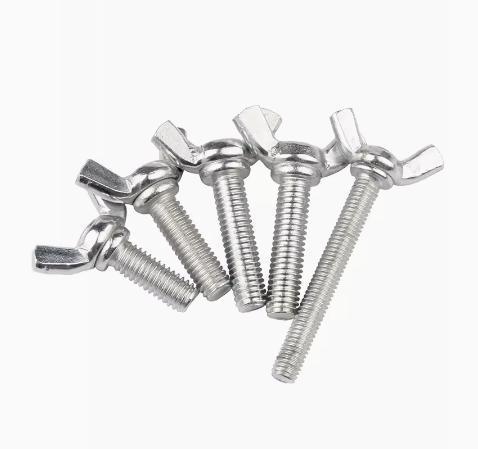Butterfly Bolts DIN 316 304 Stainless Steel Carbon Steel Wing Bolts M8M10M12M16 Hand Twisted Bolts