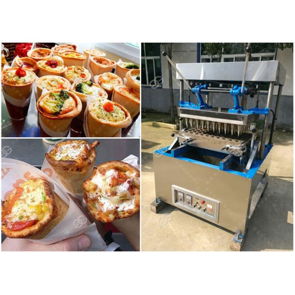 Semi Automatic Pizza Cone Machine For Making Cone Shaped Pizza CE Certification