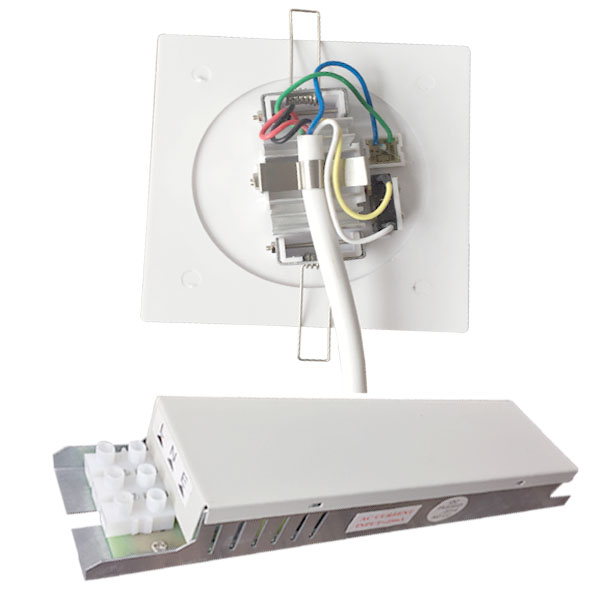 Indoor Ceiling LED Self Testing Emergency Light Government Buildings 1W SMD