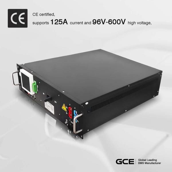 Gestão de baterias Sistema BMS inteligente 180S 576V 125A 3U Para armazenamento de usinas fotovoltaicas