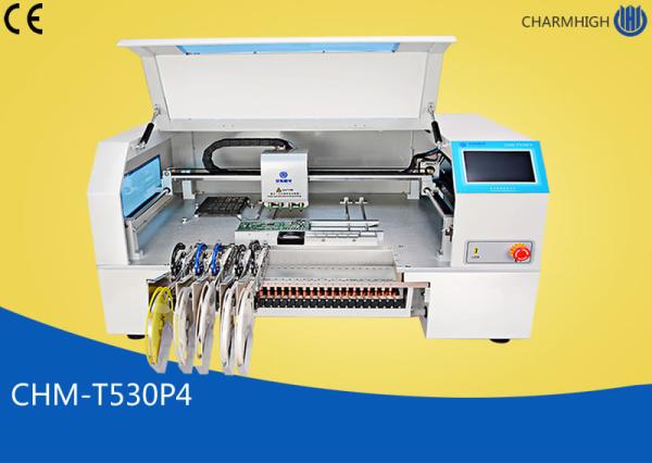 4 Heads Charmhigh Desktop Pick And Place Machine 30pcs Yamaha Pneumatic Feeders