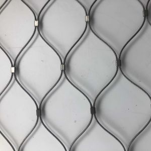 Customized 7X7 and 7X19 Stainless Steel Ferruled Wire Rope Mesh