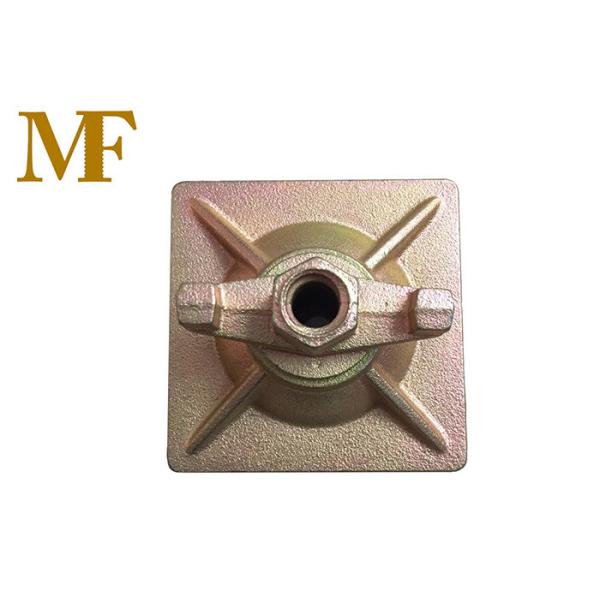 Аксессуары форма-опалубкы конструкции плиты комбинации, плита квадрата крыльчатой барашковой гайки Кастед