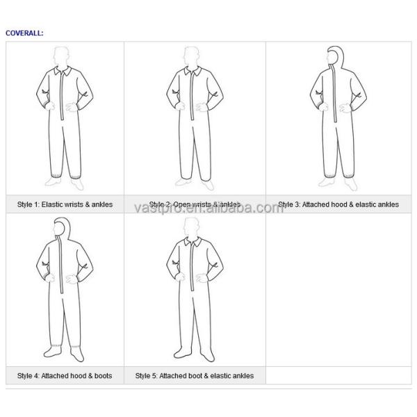 Type5 6 SMS 56GSM Оранжевые комбинезоны с отражающей лентой