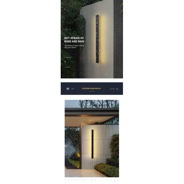 3000K Outdoor Waterproof LED Wall Lights For Living Room 9w 30w 60w 70w