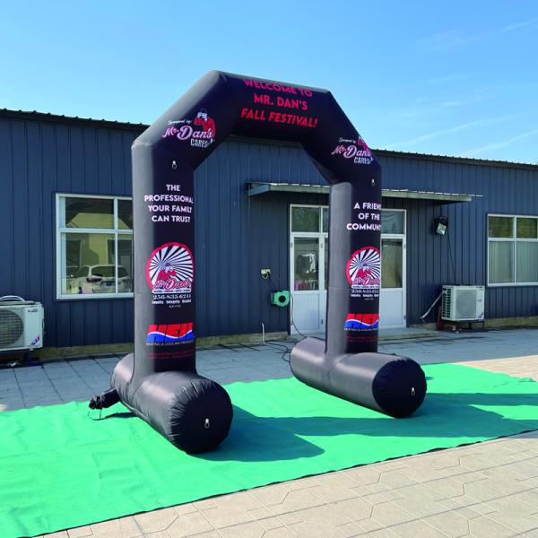 Настраиваемый логотип бренда Реклама Внешний Использованный OEM Размер Дешевая цена Надувная арка в продаже