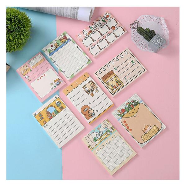 8 colores estilo tapa dura lindo 3 agujeros hoja suelta recargar portada de cuaderno Mini carpeta de archivos de PVC