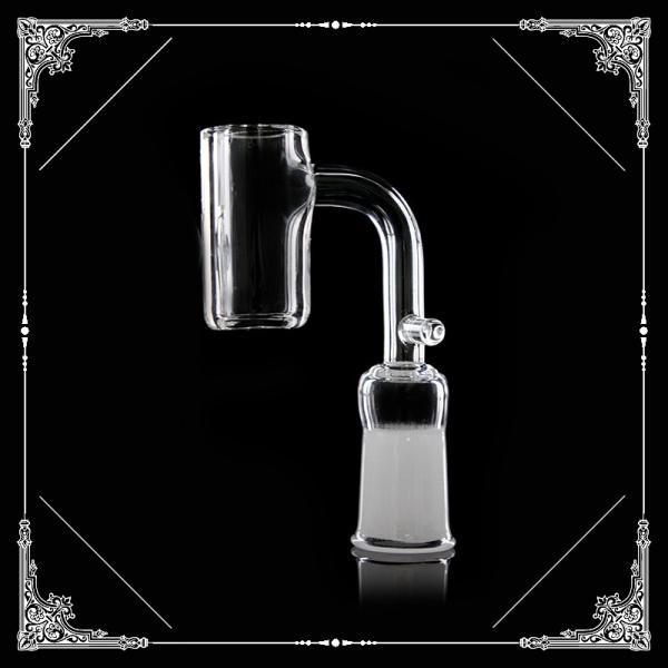 Glass Oil Bong Quartz Banger Nail With Bracket 14mm 18mm Male Female Mix Size