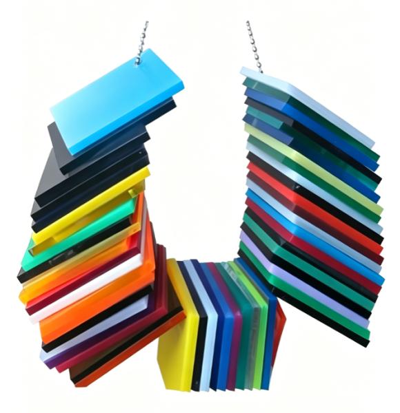 2-3mm Colored Acrylic Sheet Custom Fabrication For Handicraft Ornament