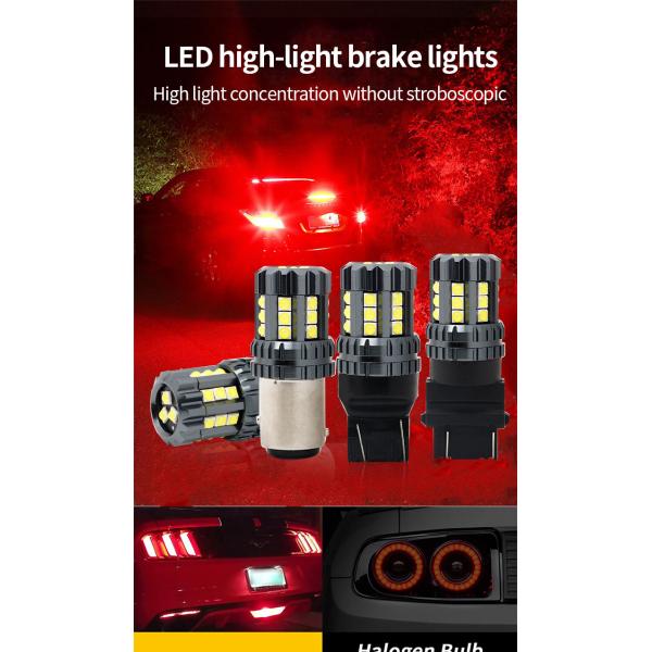 Luzes LED de giro de automóviles de color blanco Auto 12V 24V 2835 45SMD 1156 1157 T25 3156 3157 T20 7440 7443 Canbus bombillas de automóvil LED