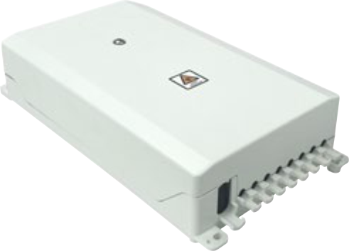 8 Cores Waterproof Fiber Terminal Box with PC+ABS/ABS Material for PLC Splitter