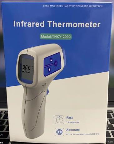 Baby Adult Non Contact Temperature Gun Safe Hygienic Large Screen Backlight Display