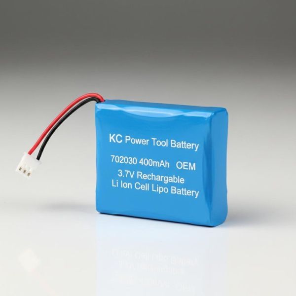 KC Certificated 3.7V 400mAh Lithium Polymer Battery Rechargeable Lipo Battery Pack for Beauty Devices
