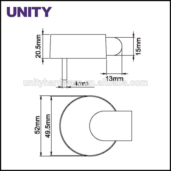 Stainless Steel Flush Bolt Door Accessories for Fire Door Easy Installation Different Length Option
