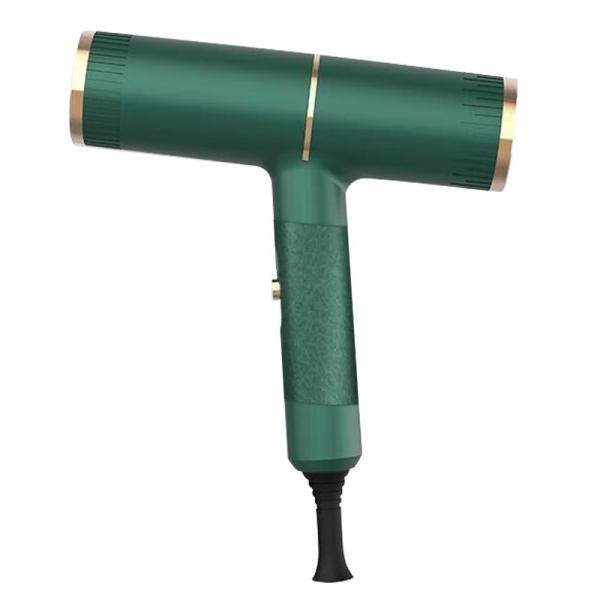 Fashion Hair Dryer green Ionic Travel Blow Dryer Low Noise High Speed