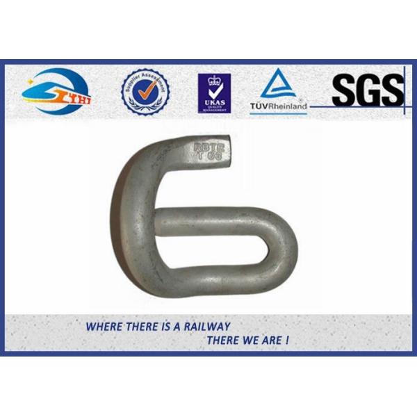 Рельс весны крепления рельса ASTM стальной эластичный закрепляет покрынный цинк 20mm