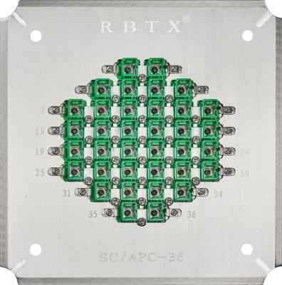 SCAPC36 Bare Fiber Polisher 36 Ports SC/APC Fiber Optic Patch Cord Connectors Tip Grinding