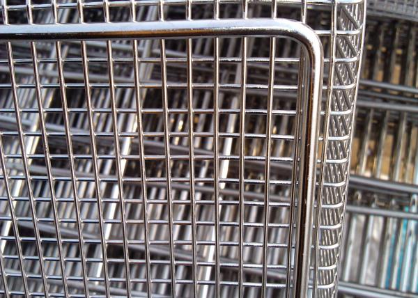 Food Grade 304L Stainless Steel Woven Wire Mesh Drying Trays 1.5m Width