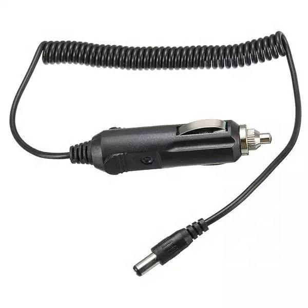 12V 3A 5.5x2.1mm Cigarette Lighter Male Plug to DC Car Charger Cable