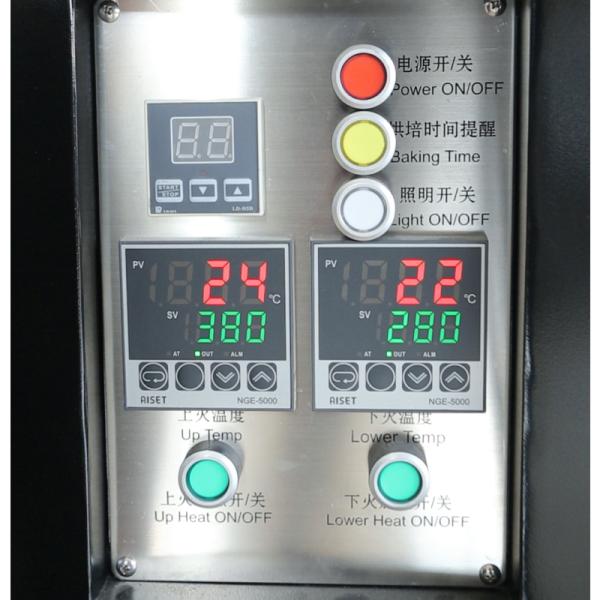 Electric Lava Rock Pizza Oven 380V 11.5KW 4 Pizzas Capacity