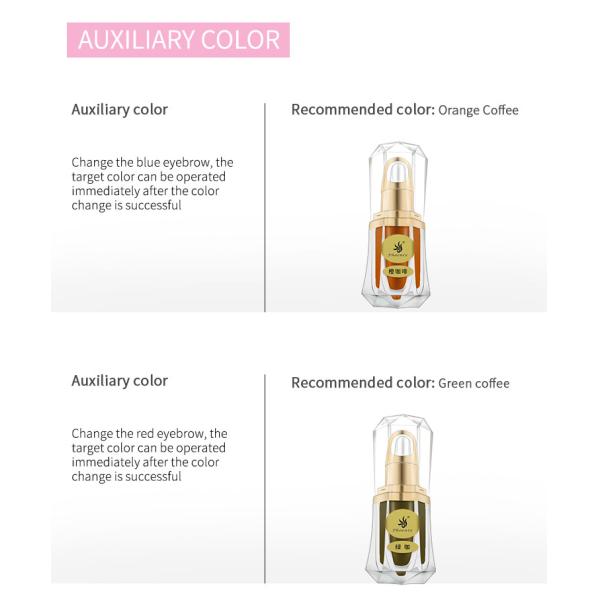 Чернила татуировки брови 60 g микро- установили постоянные пигменты макияжа 60g