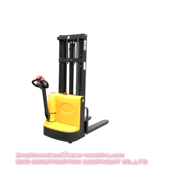 Yellow Diesel Forklift Truck 2.2 Kw Mini Electric Power Stacker Forklift