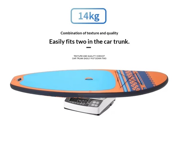 Factory supply Foldable Inflatable PVC Stand-Up Paddleboard (SUP) for Adult Surfing & Kayaking