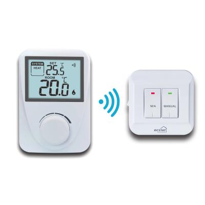 Riseem White Color RF Heating Room Temperature Controller For Boiler Electric CE ROHS