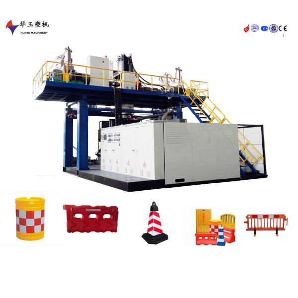 High Speed 2 Layers Blow Moulding Machine for Road Barrier Capacity and 180kw Power