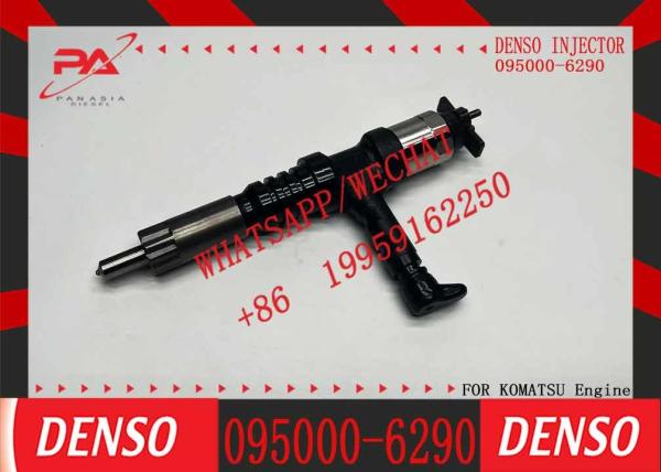 China new manufacture Diesel Fuel Common Rail Injector 095000-6290 for KOMATSU SAA6D170E-5A 6245-11-3100