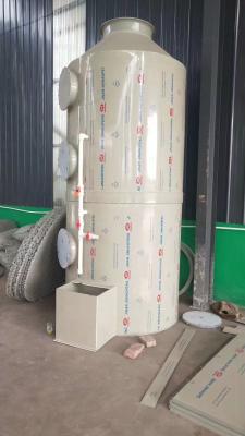 Efficient Hydrogen Sulfide Removal Vertical Spray Tower With Automatic Control For Hassle Free Maintenance