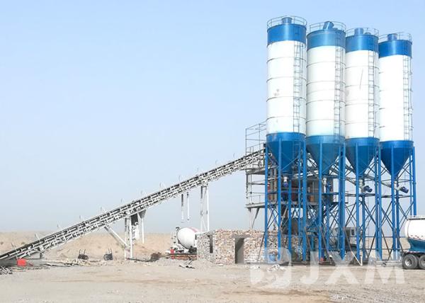 Electric Portable Cement Plant Machine Automatic Batching Plant Easy To Operate