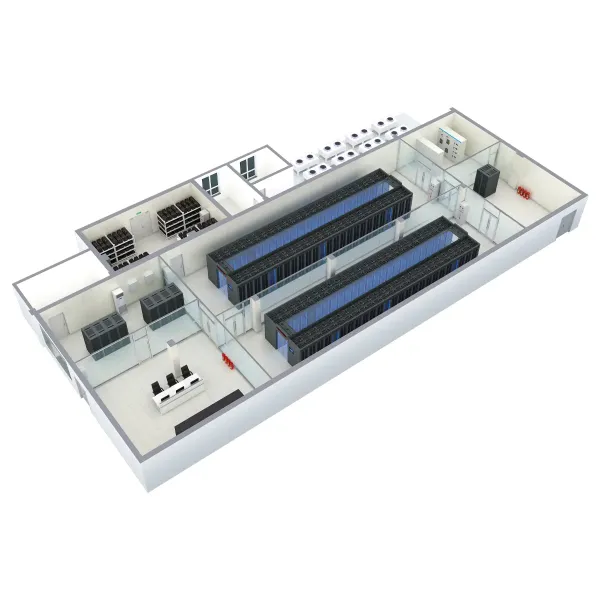 Outdoor Modular Prefabricated Modular Data Center Solutions For Enterprise IT Room Expansion