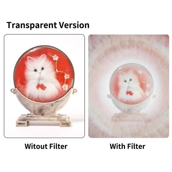 OEM Kaleidoscope Filter 60mm Mobile Phone Filter With Optical Glass