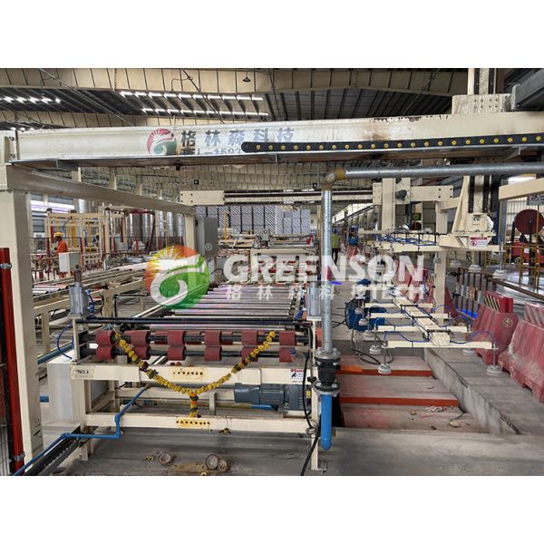 PLC System Controlled PVC Laminated Gypsum Board Machine with 1300mm Laminating Width and 15m/min Speed