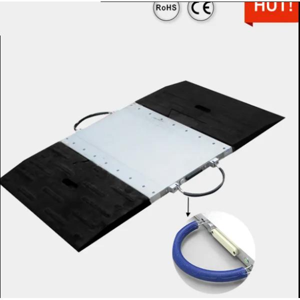 Weighbridge Pad Fitted With Strain Gauge Portable Truck Axle Scale Weigh Dynamic Load Cell Weighing Scale
