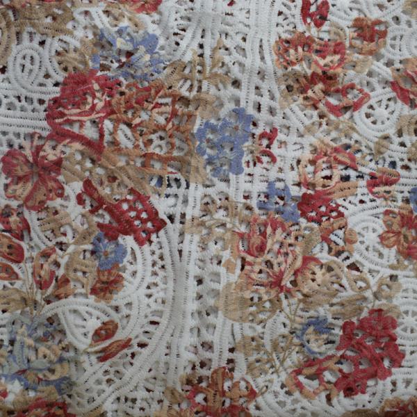 Textile Polyester Cotton Fabrics Embroidered Printing Garment Dress Jacquard