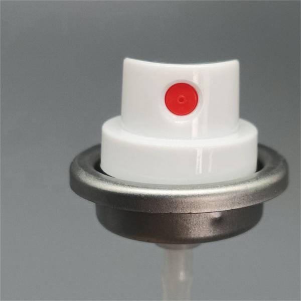 Valve de pulvérisation de l'éclat des cheveux de qualité salon professionnelle avec actionneur pour les produits de coiffure de luxe dotés d'une technologie de brume ultra-fine et anti-obstruction