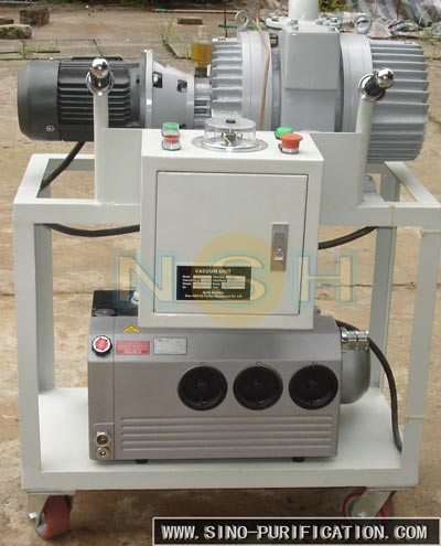 Набор 380V 250L/Min вакуумного насоса двойного воздуха этапа эвакуируя дегазируя