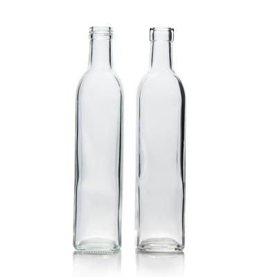 Dark Brown 500ml Marasca Glass Bottle 8 Oz Olive Oil Bottles